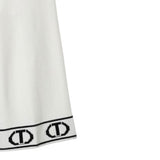 Twinset Pantalone tinta unita con Logo Bianco per Bambina 242GJ3160 BIANCO TWINSET 