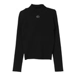 Twinset Maglia Mezzo Collo tinta unita Nero per Bambina 242GJ3190 NERO TWINSET 