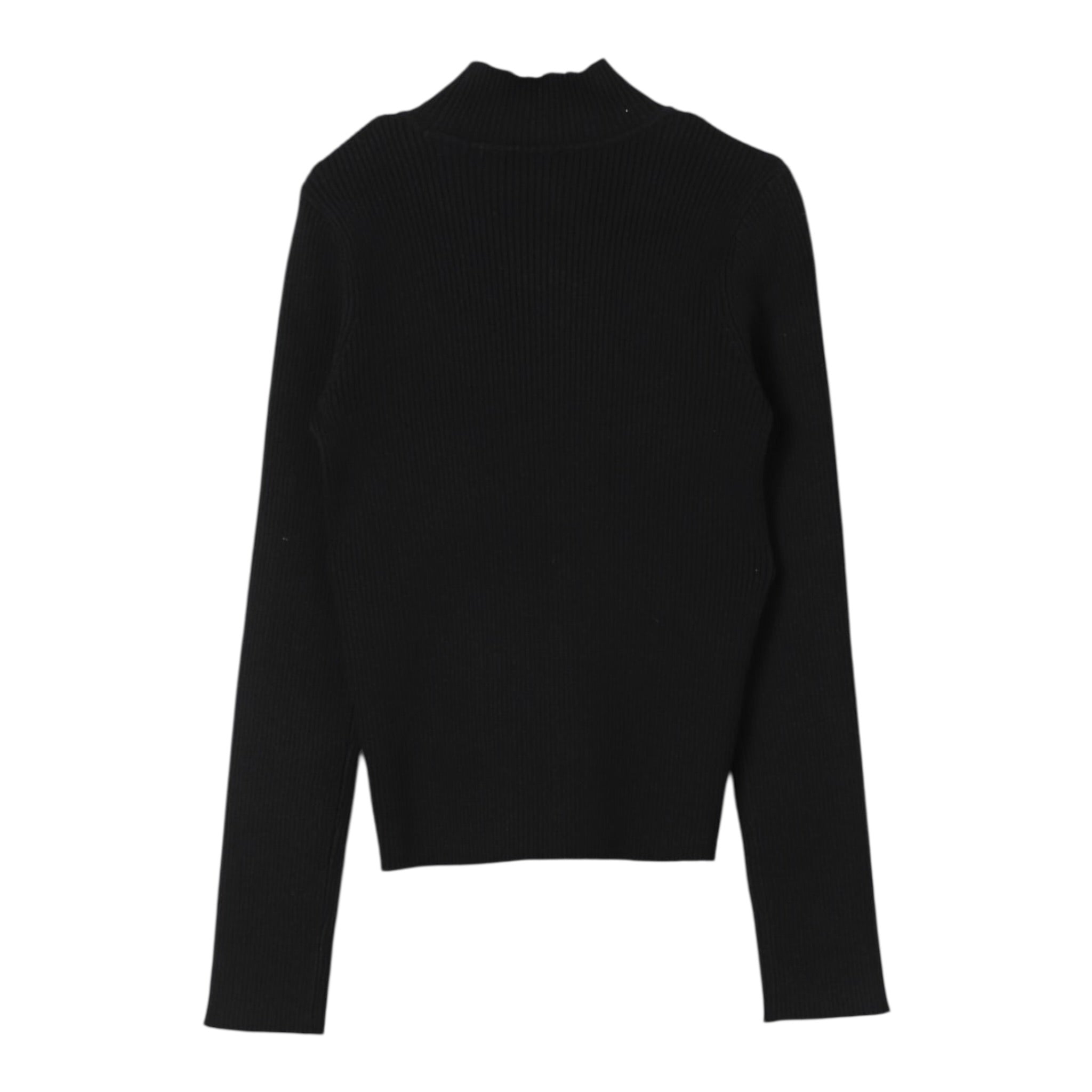 Twinset Maglia Mezzo Collo tinta unita Nero per Bambina 242GJ3190 NERO TWINSET 