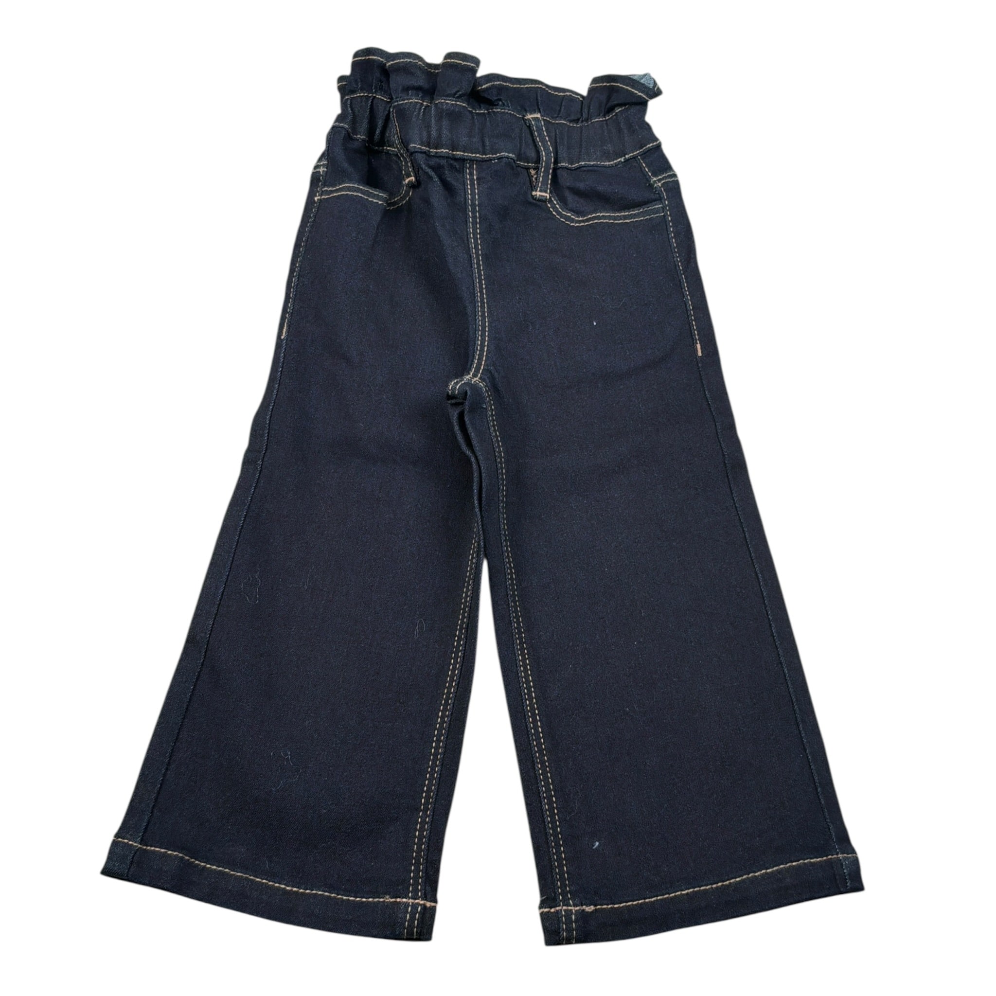 Twinset Jeans tinta unita con Elastico In Vita Blu per Neonata 252GB2230N BLU TWINSET 
