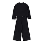 Twinset Completo 2 Pezzi Maglia-Pantalone tinta unita Nero per Bambina 252GB302A NERO TWINSET 
