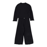 Twinset Completo 2 Pezzi Maglia-Pantalone tinta unita Nero per Bambina 252GB302A NERO TWINSET 
