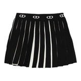 Twinset Gonna Bicolore con Elastico In Vita Nero/Bianco per Bambina 252GB3031 NERO/BIANCO TWINSET 