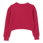 Twinset Maglia tinta unita con Stampa Fuxia per Bambina 252GB3040 FUXIA TWINSET 