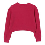 Twinset Maglia tinta unita con Stampa Fuxia per Bambina 252GB3040XX FUXIA TWINSET 