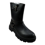 Twinset Stivale tinta unita con Applicazioni Nero per Bambina 252GCJ022 NERO TWINSET 