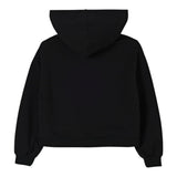 Twinset Felpa tinta unita con Cappuccio Nero per Bambina 252GJ2010 NERO TWINSET 
