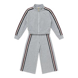 Twinset Completo 2Pz Maglia-Pantalone tinta unita Grigio per Bambina 252GJ2011 GRIGIO TWINSET 