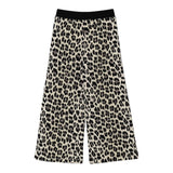 Twinset Pantalone tinta unita con Fantasia Maculata Beige per Bambina 252GJ2021 BEIGE TWINSET 