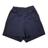 Twinset Short tinta unita con Fantasia A Righe Blu per Bambina 252GJ2041 BLU TWINSET 