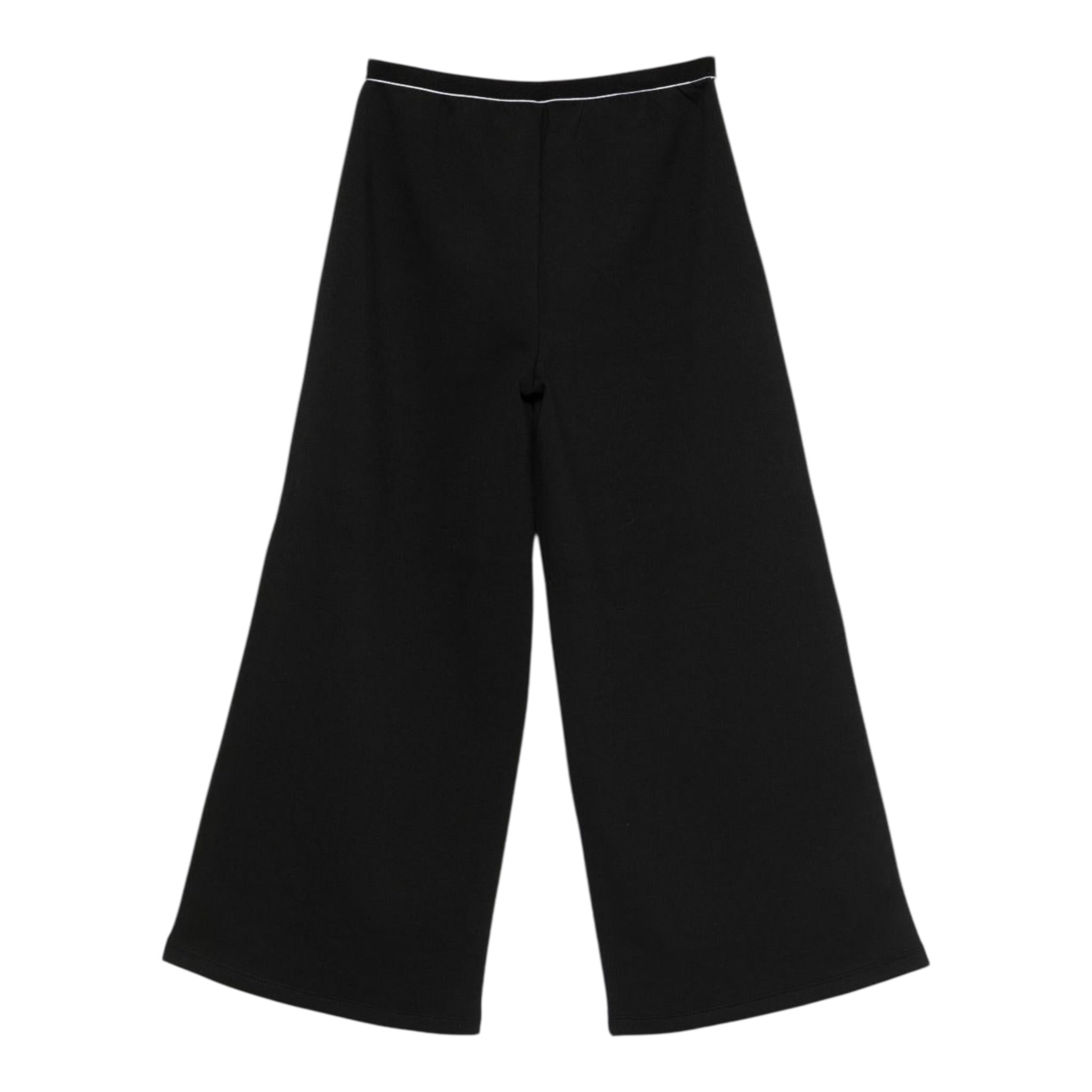 Twinset Pantalone tinta unita con Profili In Contrasto Nero per Bambina 252GJ2058 NERO TWINSET 