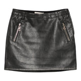 Twinset Gonna In Ecopelle tinta unita Nero per Bambina 252GJ2081 NERO TWINSET 