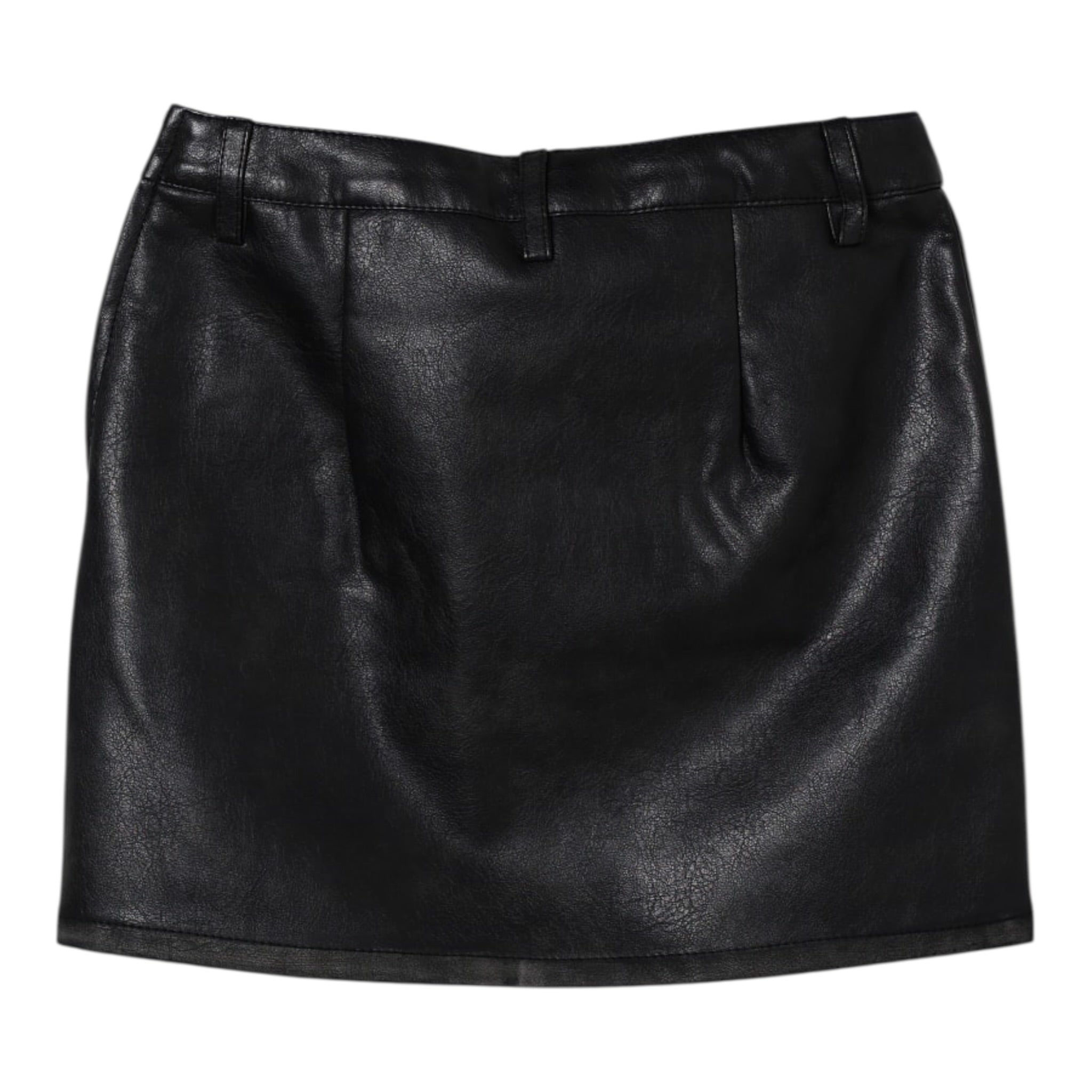 Twinset Gonna In Ecopelle tinta unita Nero per Bambina 252GJ2081X NERO TWINSET 