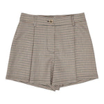 Twinset Short tinta unita con Microfantasia Panna per Bambina 252GJ2103 PANNA TWINSET 