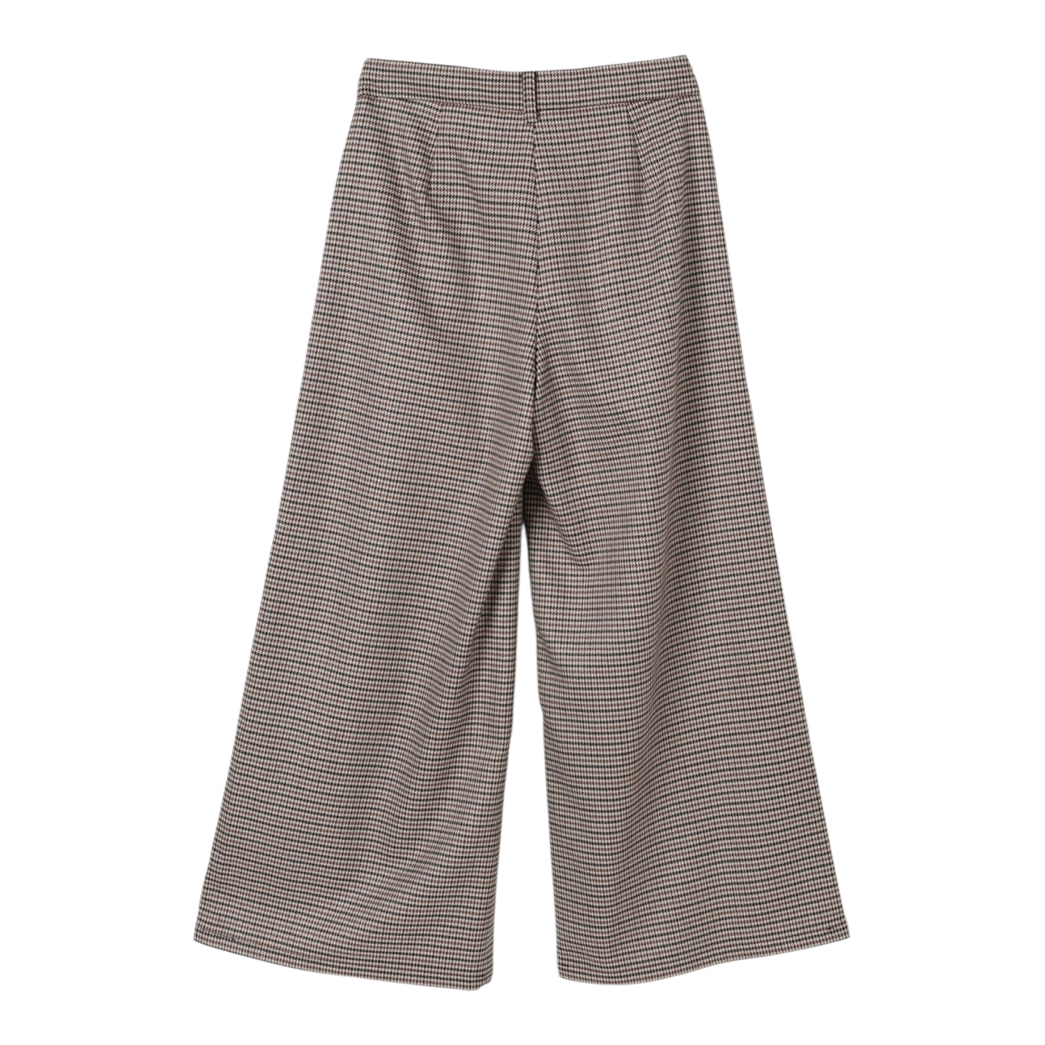 Twinset Pantalone tinta unita con Microfantasia Panna per Bambina 252GJ2104 PANNA TWINSET 