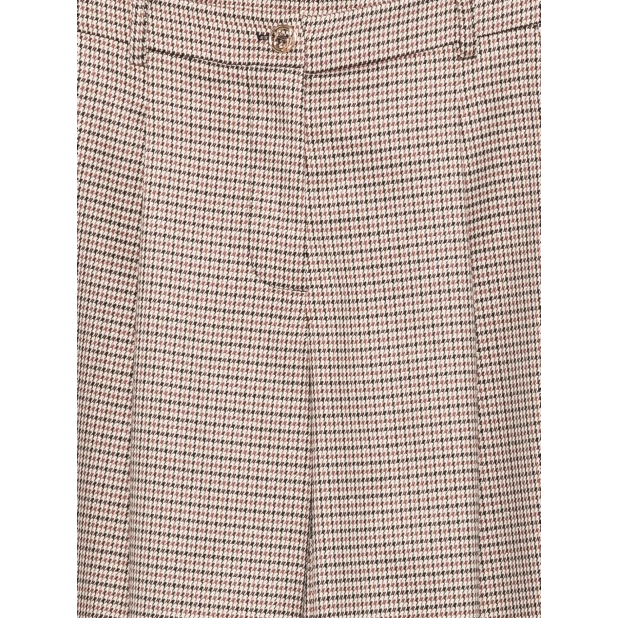Twinset Pantalone tinta unita con Microfantasia Beige per Bambina 252GJ2104X BEIGE TWINSET 