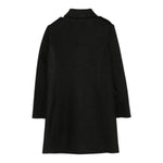 Twinset Cappotto tinta unita Doppiopetto Nero per Bambina 252GJ2150 NERO TWINSET 