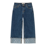Twinset Jeans tinta unita Modello Palazzo Blu per Bambina 252GJ2190 BLU TWINSET 