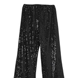 Twinset Pantalone tinta unita con Paillettes Nero per Bambina 252GJ2232 NERO TWINSET 