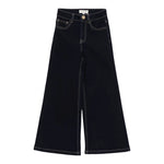 Twinset Jeans tinta unita Modello A Palazzo Blu per Bambina 252GJ2280X BLU TWINSET 