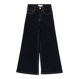 Twinset Jeans tinta unita Modello A Palazzo Blu per Bambina 252GJ2280X BLU TWINSET 
