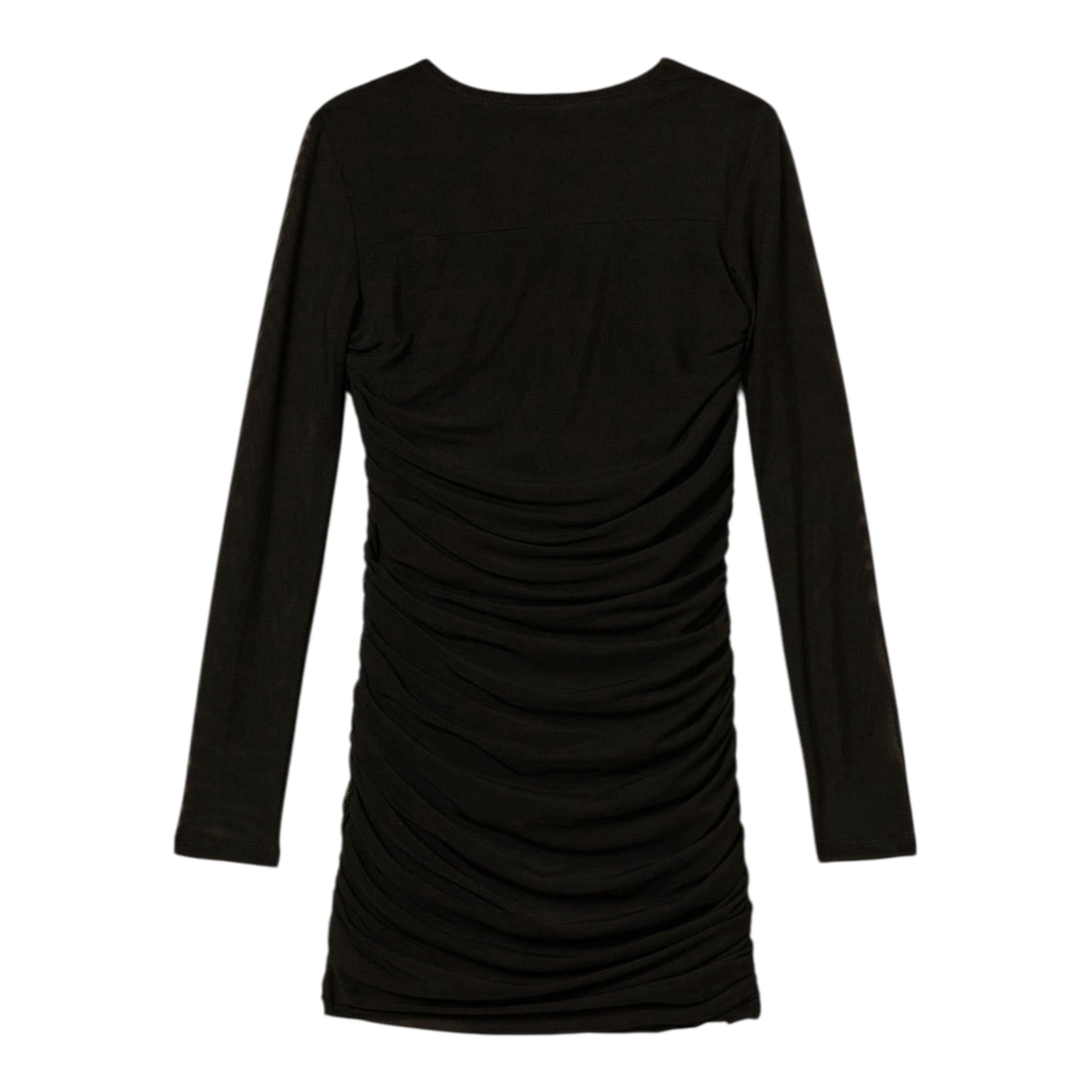 Twinset Abito Manica Lunga tinta unita Nero per Bambina 252GJ2312X NERO TWINSET 