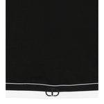 Twinset Shirt tinta unita con Logo Nero per Bambina 252GJ2322 NERO TWINSET 