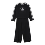 Twinset Completo 2Pz Maglia-Pantalone tinta unita Nero per Bambina 252GJ301AXX NERO TWINSET 