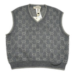 Twinset Gilet tinta unita con Stampa Grigio per Bambina 252GJ3023 GRIGIO TWINSET 