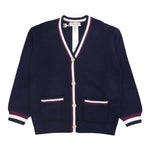 Twinset Cardigan tinta unita Blu per Bambina 252GJ3033 BLU TWINSET 