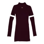 Twinset Abito tinta unita con Manicotti Vinaccia per Bambina 252GJ3040 VINACCIA TWINSET 