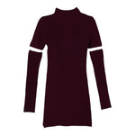 Twinset Abito tinta unita con Manicotti Vinaccia per Bambina 252GJ3040 VINACCIA TWINSET 