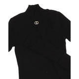 Twinset Abito tinta unita con Manicotti Nero per Bambina 252GJ3040X NERO TWINSET 