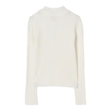 Twinset Maglia Mezzo Collo tinta unita Bianco per Bambina 252GJ3042 BIANCO TWINSET 