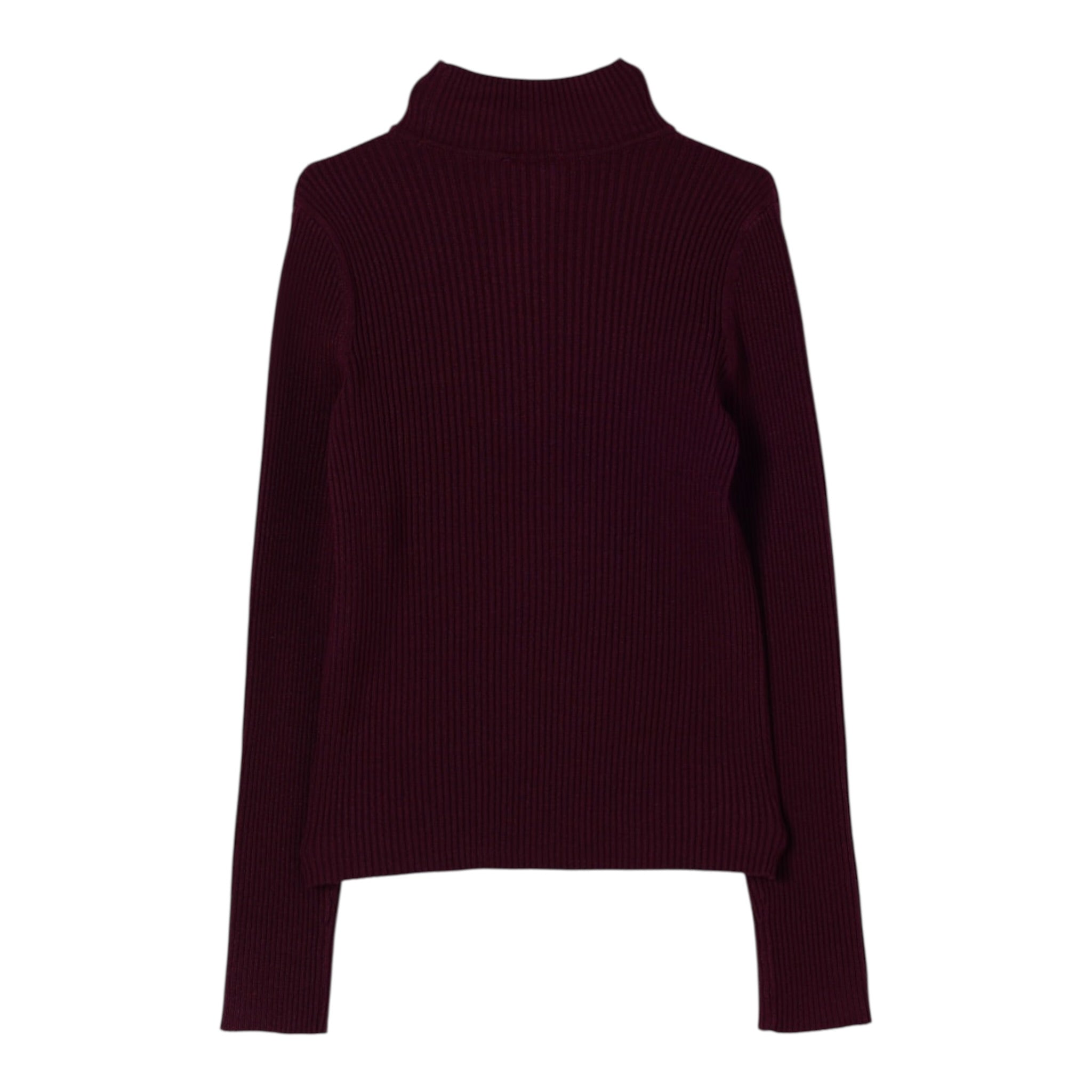 Twinset Maglia Mezzo Collo tinta unita Vinaccio per Bambina 252GJ3042 VINACCIO TWINSET 