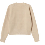 Twinset Maglia tinta unita Mezzo Collo Beige per Bambina 252GJ3061 BEIGE TWINSET 
