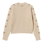 Twinset Maglia tinta unita Mezzo Collo Beige per Bambina 252GJ3061X BEIGE TWINSET 