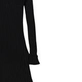 Twinset Cardigan tinta unita Lungo Nero per Bambina 252GJ3090X NERO TWINSET 