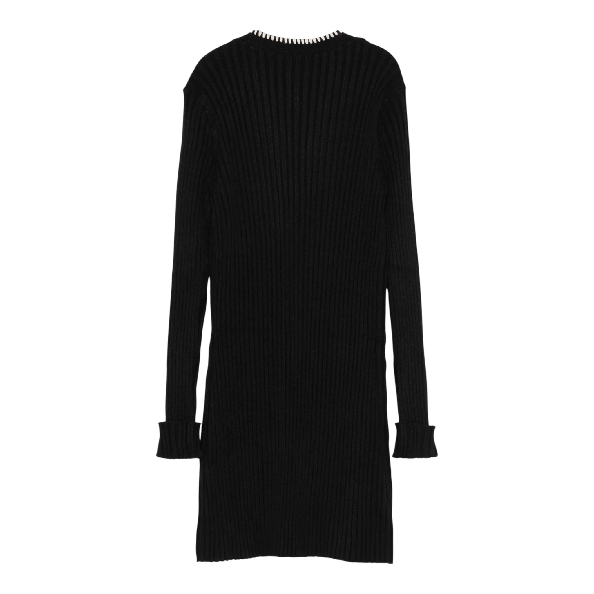 Twinset Cardigan tinta unita Lungo Nero per Bambina 252GJ3090XX NERO TWINSET 