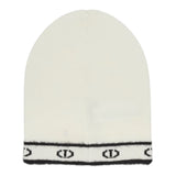 Twinset Cappello tinta unita con Stampa Panna per Bambina 252GJ501H PANNA TWINSET 