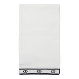 Twinset Sciarpa tinta unita con Logo Panna per Bambina 252GJ501JX PANNA TWINSET 