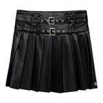 Guess Gonna In Ecopelle tinta unita Nero per Bambina J5YD04WFV60 NERO GUESS 