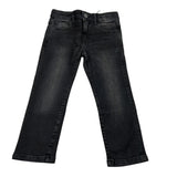 Twoplay Jeans tinta unita con Girovita Regolabile Nero per Bambino 007772 NERO TWOPLAY 