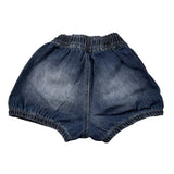 U+È Short tinta unita In Denim Blu per Bambina UE1911J BLU U+è 