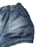 U+È Short tinta unita In Denim Blu per Bambina UE1911J BLU U+è 