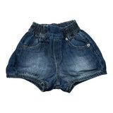 U+È Short tinta unita In Denim Blu per Bambina UE1911J BLU U+è 