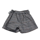 U+È Short Stampa Fantasia con Cinturino Blu per Bambina UE1924 BLU U+è 