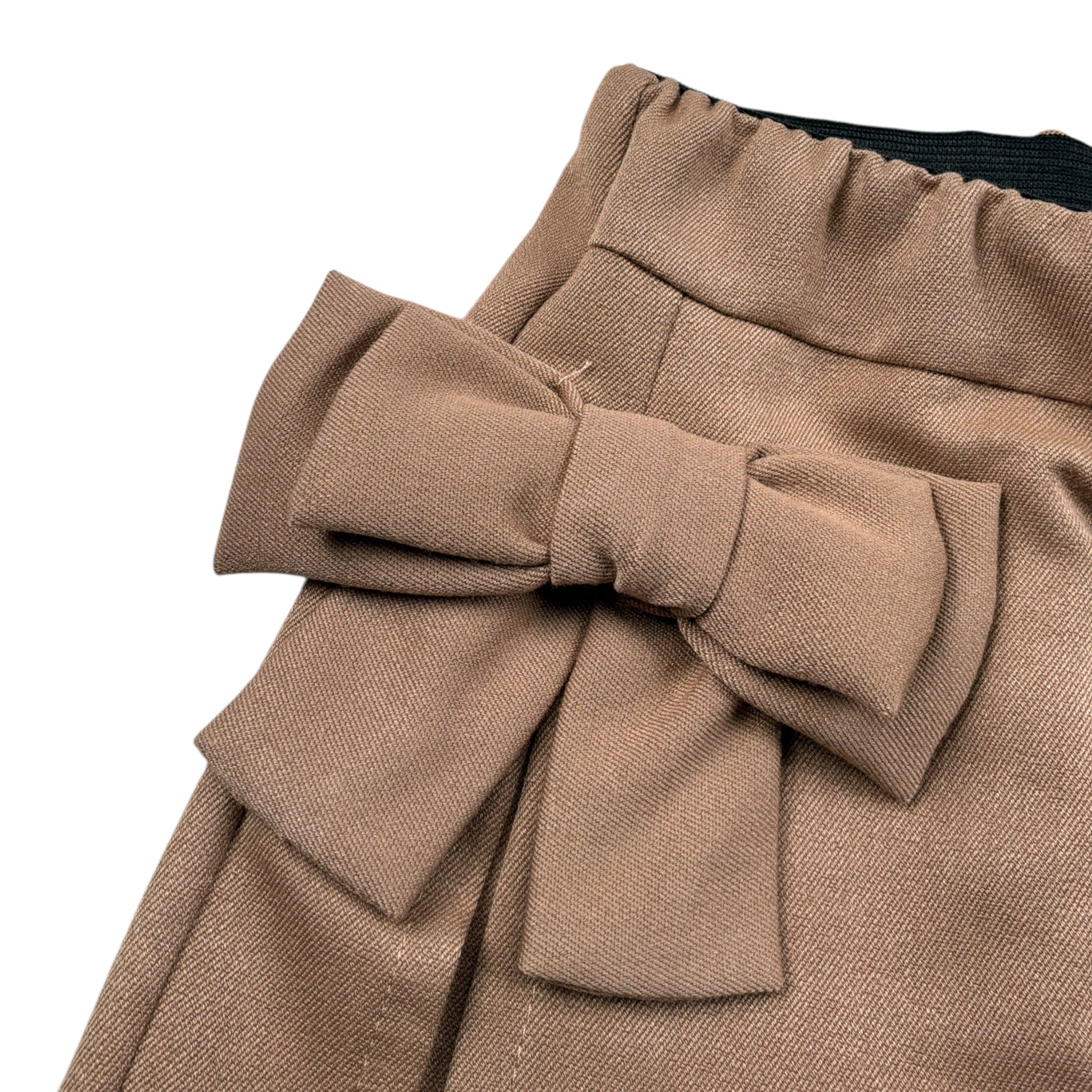 U+È Short tinta unita con Elastico In Vita Beige per Neonata UE1957 BEIGE U+è 