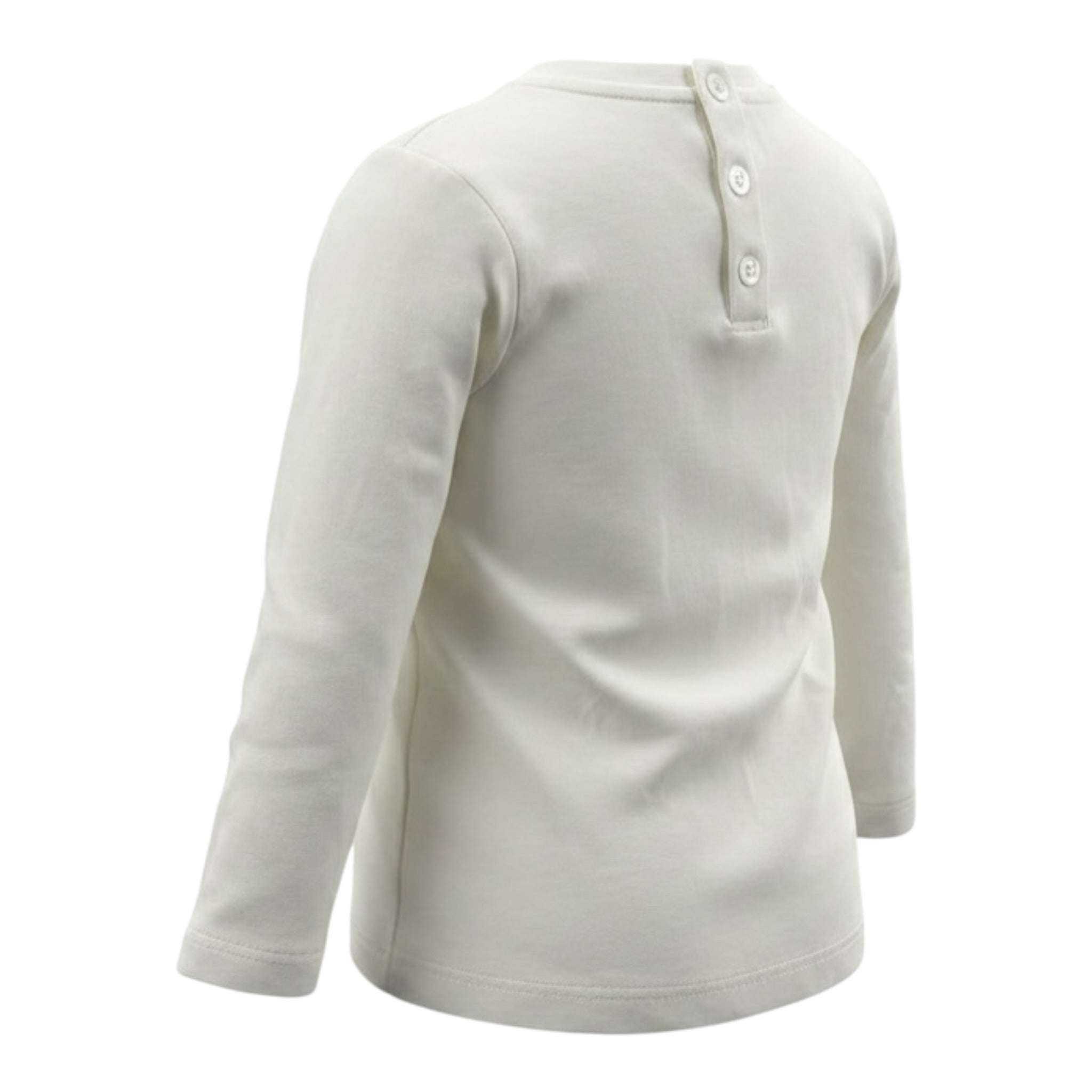 U+È Shirt tinta unita con Stampa Bianco per Bambina UE2038XX BIANCO U+è 