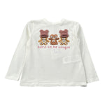 U+È Shirt tinta unita con Stampa Panna per Bambina UE2040J PANNA U+è 